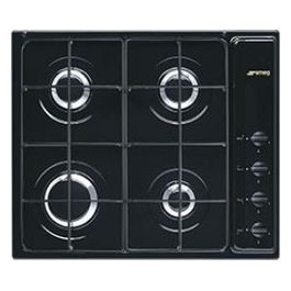 S64SN Piano Cottura a Gas 4 Zone Comandi Laterali 60 cm Nero