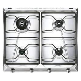 SV564-3 Piano Cottura a Gas 4 Zone 60 cm Acciaio Inox