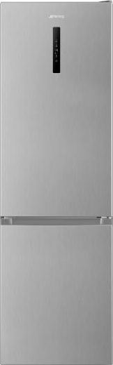 Smeg RC20XDNE Frigorifero Combinato 331 Litri Total NoFrost Multiflow Kitchen Fit Display Inox
