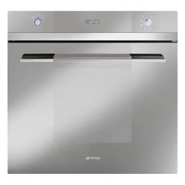 SMEG SC109SG-8 Forno Elettrico Multifunzione da Incasso Capacita' 60 Litri Classe energetica A 8 Programmi 60 cm Silver