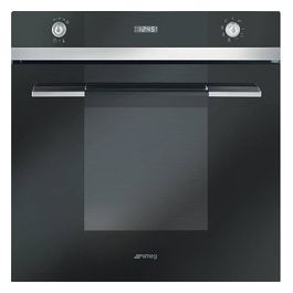 SMEG SCT105N-9 Forno Elettrico Multifunzione da Incasso Capacita' 60 Litri Classe energetica 8 Programmi 60 cm Nero