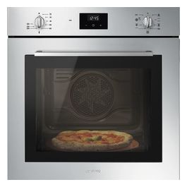 Smeg SF6400PZX Forno Incasso funzione Pizza Termoventilato 60 cm Acciaio Inox Classe A