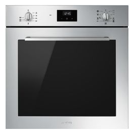 SMEG SF6400TVX Estetica Selezione Forno Elettrico Multifunzione da Incasso Capacita' 70 Litri Classe energetica A 8 Programmi Vapor Clean 60 cm Acciaio Inox