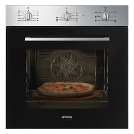 Smeg SF64M3PZXN Forno Elettrico da Incasso Ventilato Multifunzione con Grill 70 Litri 60 cm Classe A colore Acciaio Inox