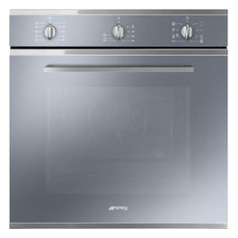 SMEG SF64M3TVS Estetica Selezione Forno Elettrico Multifunzione da Incasso Capacita' 70 Litri Classe energetica A 8 Programmi Vapor Clean 60 cm Silver