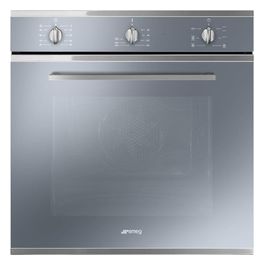 SMEG SF64M3VS Estetica Selezione Forno Elettrico Multifunzione da Incasso Capacita' 70 Litri Classe energetica A 6 Programmi 60 cm Silver