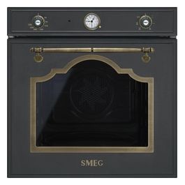 Smeg SF700AO Estetica Cortina Forno elettrico da incasso Classe A 70 Litri Antracite