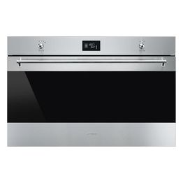 Smeg SF9390X1 Forno Elettrico Multifunzione da Incasso Estetica Classica Capacita' 115 Litri Classe energetica A 9 Programmi Vapor Clean 90 cm Acciaio Inox