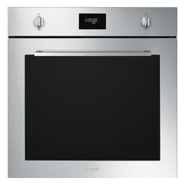 SFP6401TVX1 Forno Elettrico Multifunzione da Incasso Estetica Selezione Capacita' 70 Litri Classe energetica A+ 10 Programmi Pirolitico Display LCD 60 cm Inox