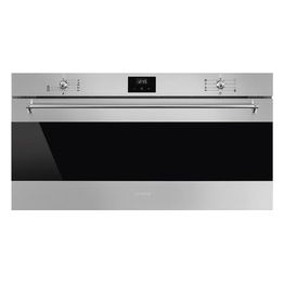 SMEG SFR9300X Estetica Classica Forno Elettrico Multifunzione da Incasso Capacita' 85 Litri Classe energetica A+ 8 Programmi Vapor Clean 90 cm Acciaio Inox