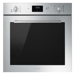 Smeg SO6400S2X Forno Elettrico Multifunzione da incasso a Vapore Combinato Capacità 65 Litri Classe energetica A 6 programmi 60 cm Acciaio Inox