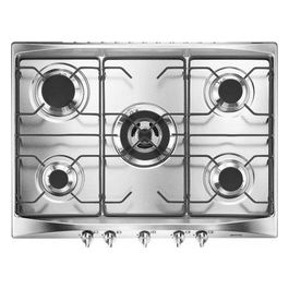 SR275X2 Piano Cottura a Gas 5 Zone 75 cm Inox