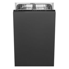 ST4522IN Lavastoviglie da Incasso a Scomparsa Totale 9 Coperti Classe energetica E 6 Programmi 45 cm Nero