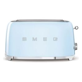 TSF02PBEU Estetica 50's Style Tostapane 4 Fette 6 Livelli di Doratura Azzurro