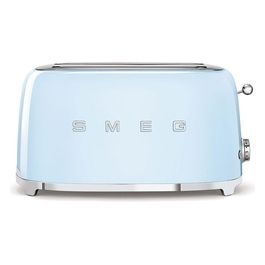 Smeg TSF02PBEU Estetica 50's Style Tostapane 4 Fette 6 Livelli di Doratura Azzurro