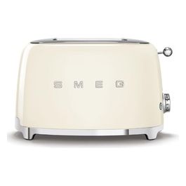 TSF01CREU Estetica 50's Style Tostapane 2 Fette 6 Livelli di Doratura Panna