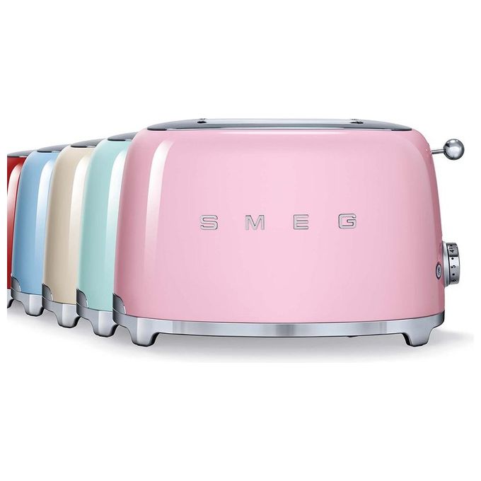 SMEG - TOSTAPANE 50's STYLE - colore rosa - Celiento Bomboniere