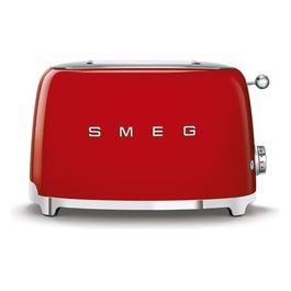 TSF01RDEU Estetica 50's Style Tostapane 2 Fette 6 Livelli di Doratura Rosso