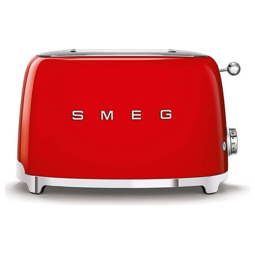 TSF01RDEU Estetica 50's Style Tostapane 2 Fette 6 Livelli di Doratura Rosso