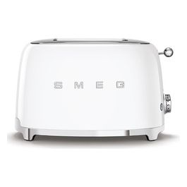 TSF01WHEU Estetica 50's Style Tostapane 2 Fette 6 Livelli di Doratura Bianco
