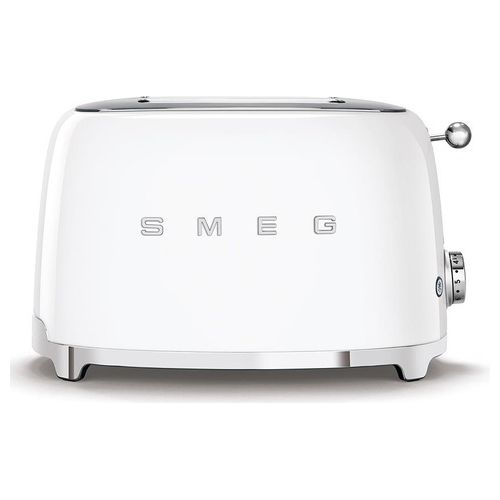 TSF01WHEU Estetica 50's Style Tostapane 2 Fette 6 Livelli di Doratura Bianco