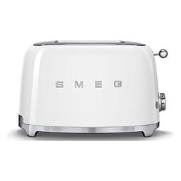 TSF01WHEU Estetica 50's Style Tostapane 2 Fette 6 Livelli di Doratura Bianco