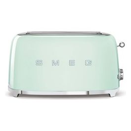 TSF02PGEU Estetica 50's Style Tostapane 4 Fette 6 Livelli di Doratura Verde Pastello