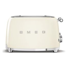 TSF03CREU Estetica 50's Style Tostapane 4 Fette 6 Livelli di Doratura Panna
