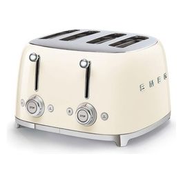 TSF03CREU Estetica 50's Style Tostapane 4 Fette 6 Livelli di Doratura Panna