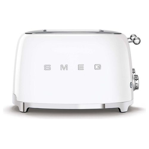 TSF03WHEU Estetica 50's Style Tostapane 4 Fette 6 Livelli di Doratura Bianco