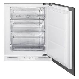U8F082DF1 Estetica Universale Congelatore Verticale da Incasso Sotto-Tavolo Capacità 95 Litri Classe energetica F 82 cm Cerniera Autoportante