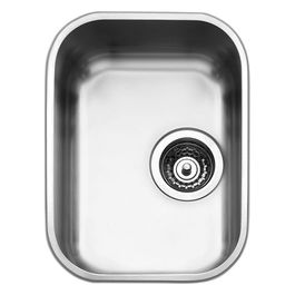 UM30 Alba Lavello Acciaio inossidabile AISI304 Spazzolato da Incasso Sottotop 1 Vasca monostampo Acciaio Inox 32x42cm UM30