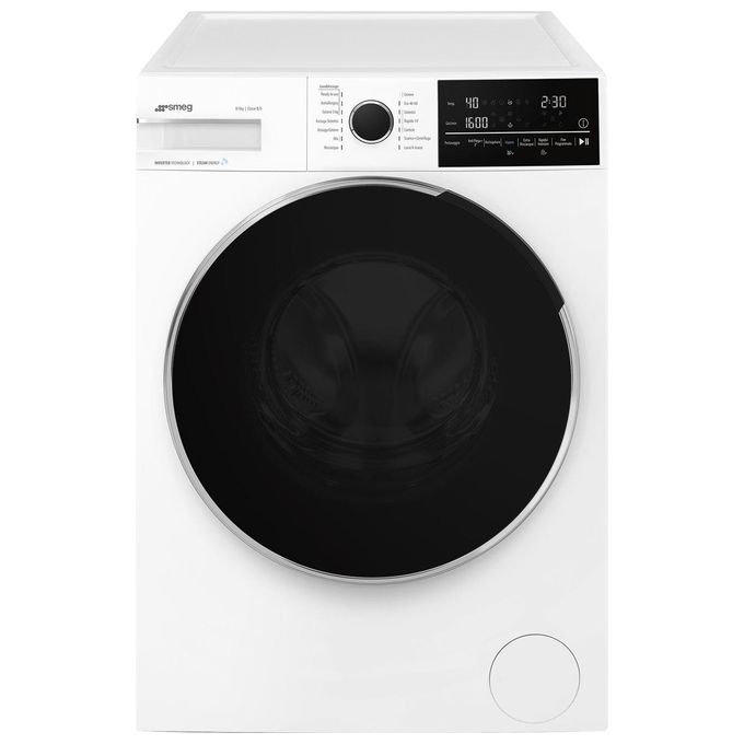 Smeg WDN854SLD Lavasciuga 85 Kg Classe D Centrifuga 1400 giri Profondita' 55 cm Inverter Funzione Vapore
