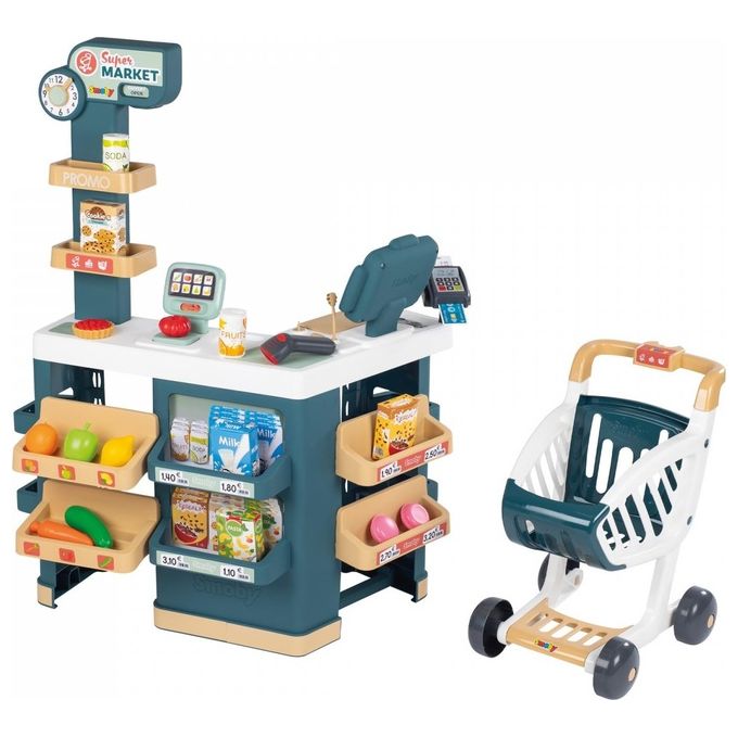 Smoby Supermarket con Shopping Trolley