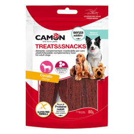 Snack Jerky Cavallo Cani 80Gr 14Pz