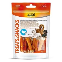 Snack Osso C/Pollo Cani 80Gr 14Pz