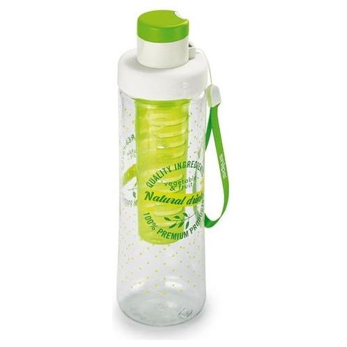 Snips Bottiglia con Infusore per Frutta 0,75 Litri Verde