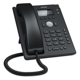 D120 Telefono IP Cornetta Cablata 2 Linee Nero