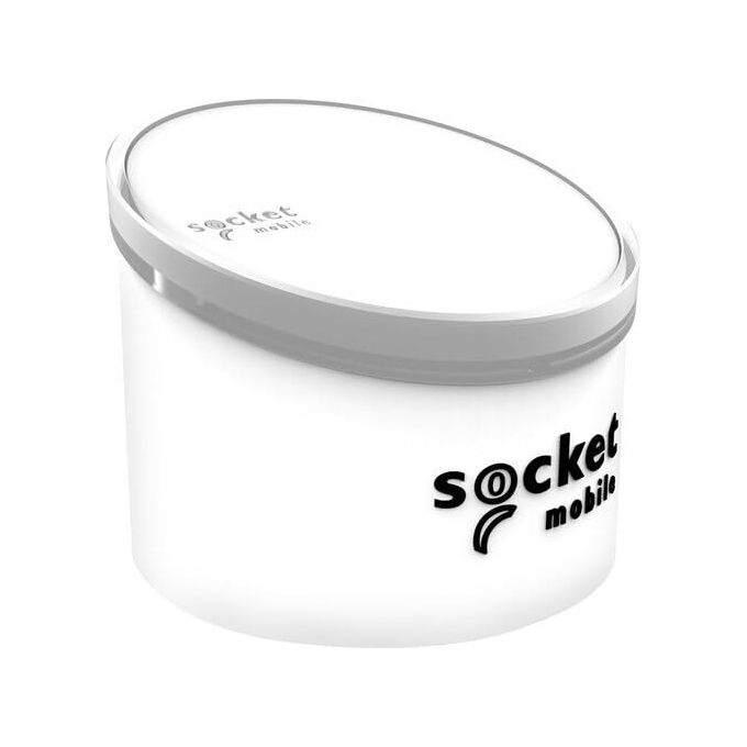 Socket Mobile, Scan S550, Lettore-scrittore di tessere associative contactless con base di sicurezza, Bianco