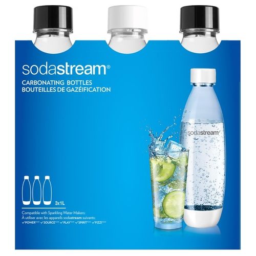 Sodastream Bottiglia per Gasatore source/play 1lt fuse Plastica 3pz
