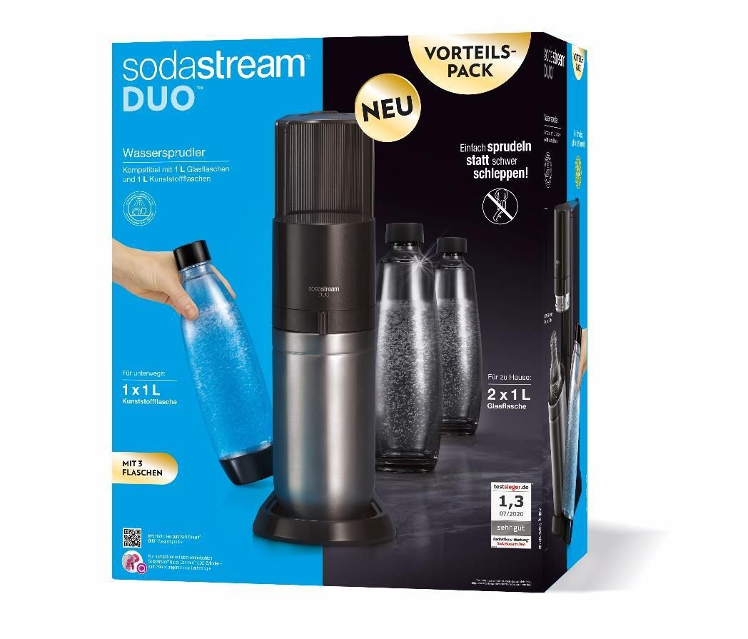 SodaStream E-DUO Wassersprudler Titan