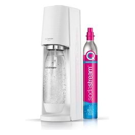 Gasatore d'Acqua Terra Nero 1 Bottiglia da 1 Litro 1 Cilindro Co2