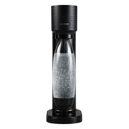 SodaStream Gasatore d'Acqua Gaia Black 1 Gasatore 1 Bottiglia Lavabile 1 Cilindro a Incastro