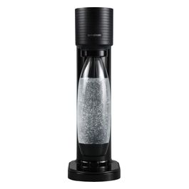Gasatore d'Acqua Gaia Black 1 Gasatore 1 Bottiglia Lavabile 1 Cilindro a Incastro