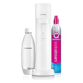 Gasatore Gaia Bianco Bottiglia da 1 Litro 1 Cilindro Co2