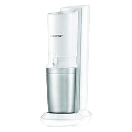 Sodastream Gasatore Shiny White + bott.vetro + cilindro co2