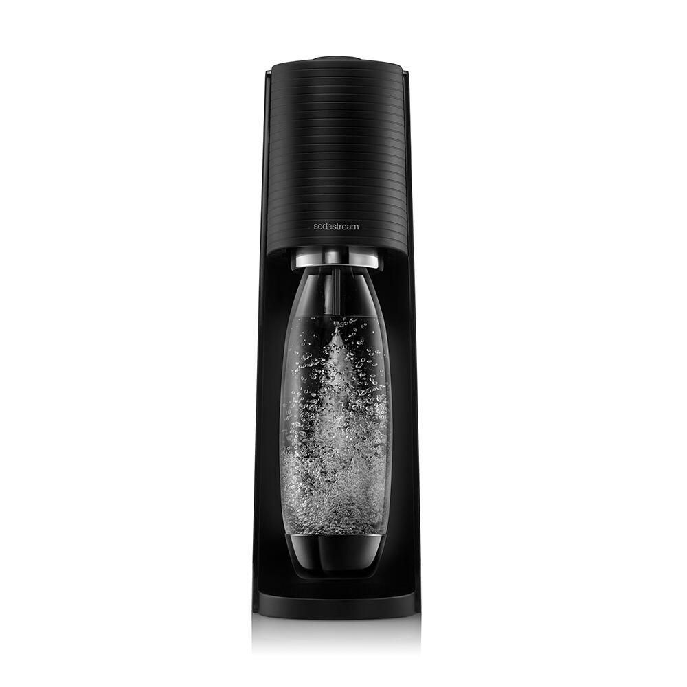 Gasatore Acqua SodaStream Terra Nero 2 bottiglie 2270211 Soda