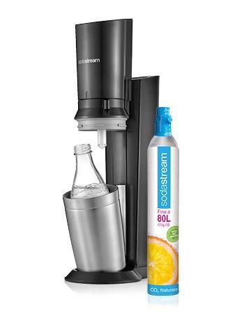 Sodastream Gassificatore Crystal Titan silver