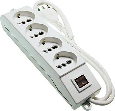 Sodifer Multipresa 4 Uscite E Interruttore Mt1,5
