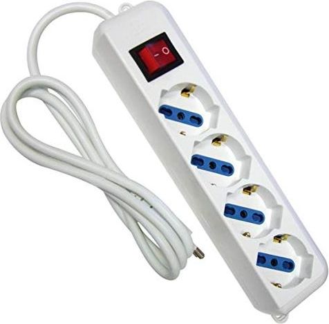 Sodifer Multipresa Con Interruttore 4 Uscite